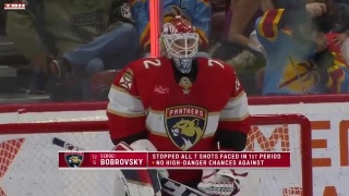 Сергей Бобровский — среди лидеров НХЛ