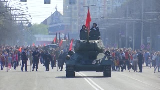 9 мая. Новокузнецк. Торжественный марш