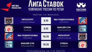 Даты игр РК «Металлург» в плей-офф