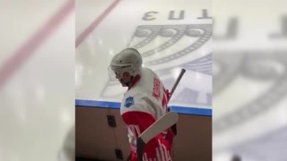 Владимир Жданов - на Матче Звезд Студенческой хоккейной лиги