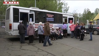 Автобус здоровья в Орджоникидзевском районе
