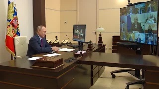 Владимир Путин вновь говорил с Правительством о ковиде