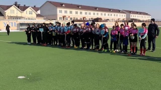 Новокузнечанки выиграли в регби-7 в Черногорске