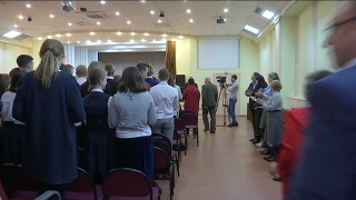 Школьники с ветераном внешней разведки