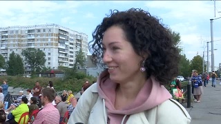 Уличный концерт джаза