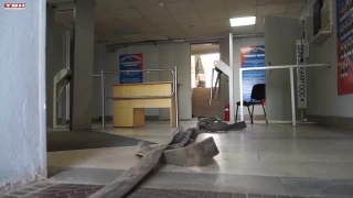 Пожарные учения в школе-интернате МЧС