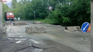 Дорога на Карлык перекрыта с сегодняшнего дня