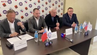 Презентация хоккейной академии Фетисова в Кузбассе 