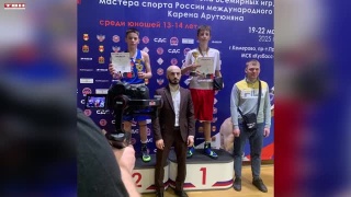 Новокузнецкий спортсмен завоевал медаль на крупном боксёрском турнире