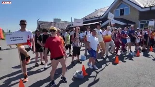 Эстафета ЕВРАЗ ЗСМК ко Дню металлурга