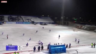 ХК «Кузбасс» продолжает лидировать в чемпионате Суперлиги