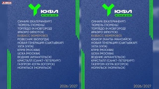 Две команды «Кузбасса» сыграют в ЮФЛ