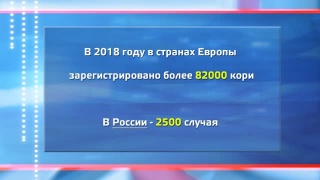 Неблагополучная ситуация с корью