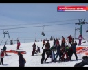 Шесть человек на одном параплане!