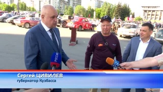 Сергей Цивилев на ретро-ралли