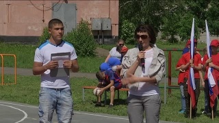 Современная спортплощадка в лагере в Карлыке