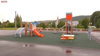 Новая площадь мероприятий в Калтане