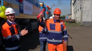 Новые тепловозы в "Кузнецкпогрузтрансе"