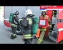 Пожарные учения во Дворце спорта