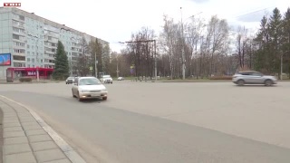 Перекрытие дорог на репетиции парада