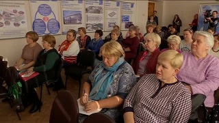 Ирина Гайденко со старшими домов Новоильинки