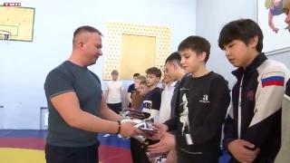 Новая форма в честь выхода команды борцов финал «Лиги борьбы Кузбасса»