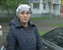 Тойота залетела на бордюр на Кирова
