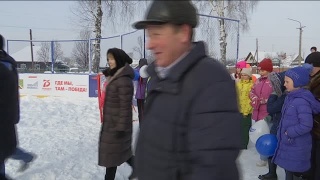 Спорт объединяет: разрез «Березовский» подарил жителям Новокузнецкого района хоккейную площадку