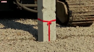 Первая свая новой школы №9