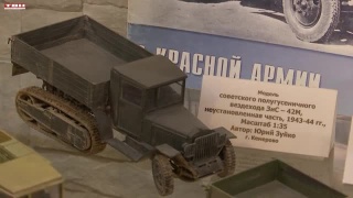 Экспозиция моделей техники в ДК «Строитель»