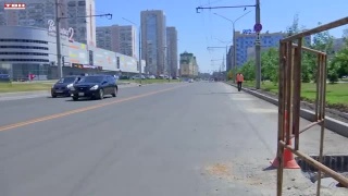 Губернатор осмотрел работы в Центральном районе Новокузнецка
