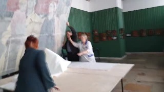 Реставрация картин НХМ для Третьяковской галереи