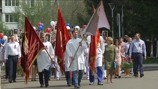 Бессмертный полк в больнице №1