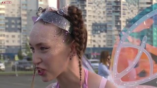 Ночной забег в Кемерове