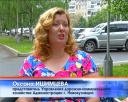 Бетонные блоки на въезде во двор