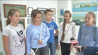 «Учитель и ученик» в детской галерее