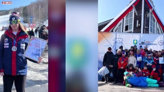Медали горнолыжников в Байкальске