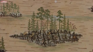 Береста в библиотеке имени Гоголя