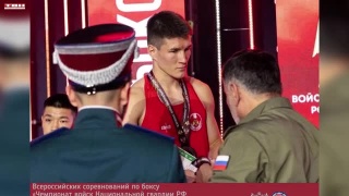 Бронза чемпионата Нацгвардии по боксу