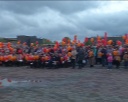 Праздничный митинг на Площади Побед 