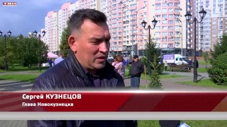 Посадка деревьев в сквере Ермакова