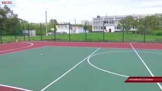Скорое преображение спортплощадки гимназии №44
