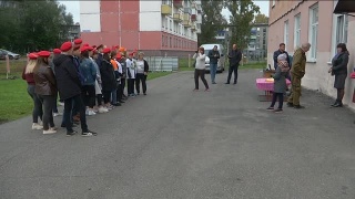 Посадка деревьев. Гимназия №47