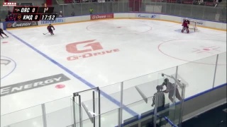 «Кузнецкие медведи» сыграли с «Омскими ястребами»