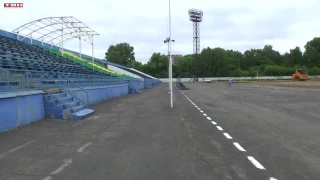 Новое поле на стадионе «Запсибовец»