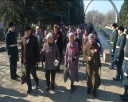Митинг бывших узников концлагерей