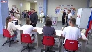 Учения на избирательном участке