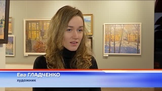 «Ледяные кружева» в окнах музея