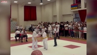 Медали с Открытого кубка Азии по карате