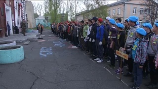 Военно-спортивная игра в школе №47